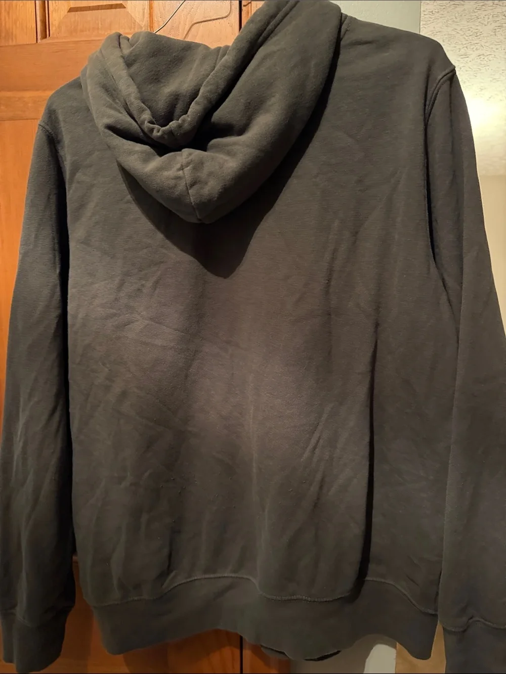 The North Face Men's Dark Brown Bear Graphic Pullover Hoodie